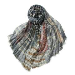 Heritage Mosaic Cashmere Shawl