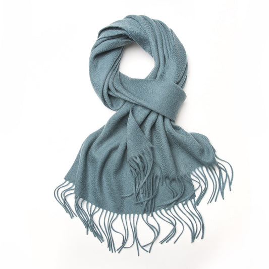 100% Cashmere Fringe Scarf