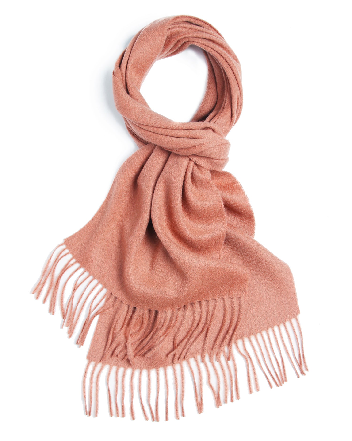 100% Cashmere Fringe Scarf
