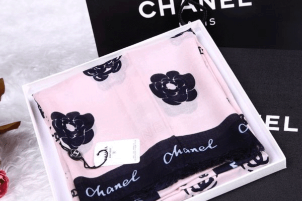 Chanel cashmere scarf
